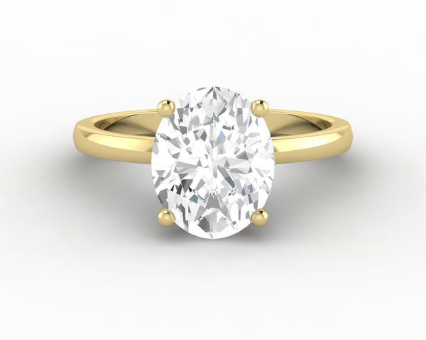 Luce 2.0 Ct Oval Cut Engagement Ring