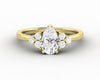 Astrid 0.75 Ct Pear Cut Engagement Ring