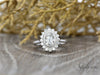 Allegra 0.75 Ct Oval Cut Halo Engagement Ring