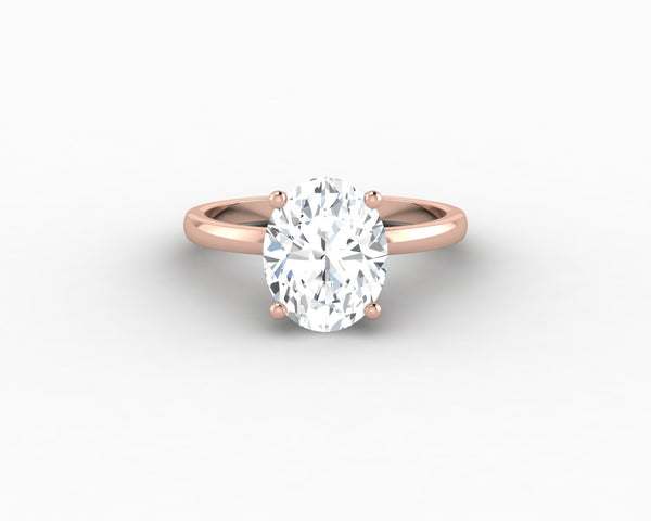 Luce 2.0 Ct Oval Cut Engagement Ring