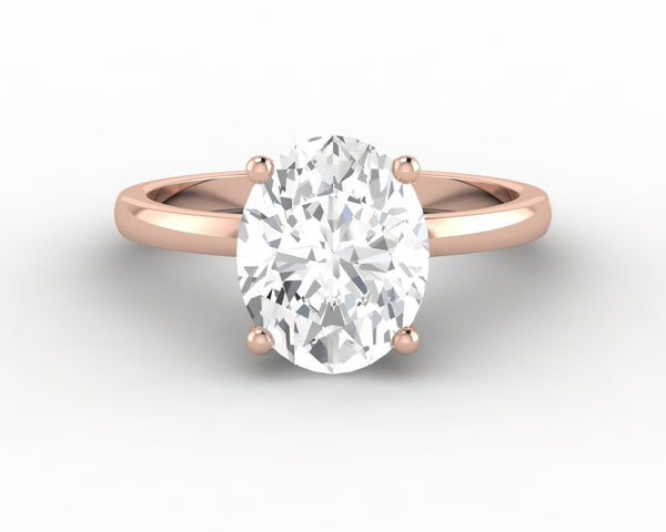 Luce 2.0 Ct Oval Cut Engagement Ring