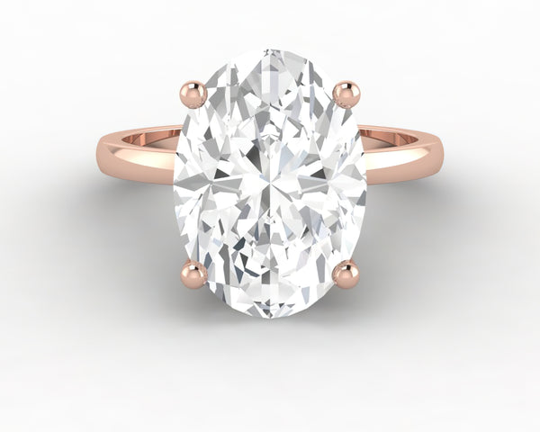 Luce 6.0 Ct Oval Cut Engagement Ring