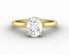 Luce 1.0 Ct Oval Cut Engagement Ring