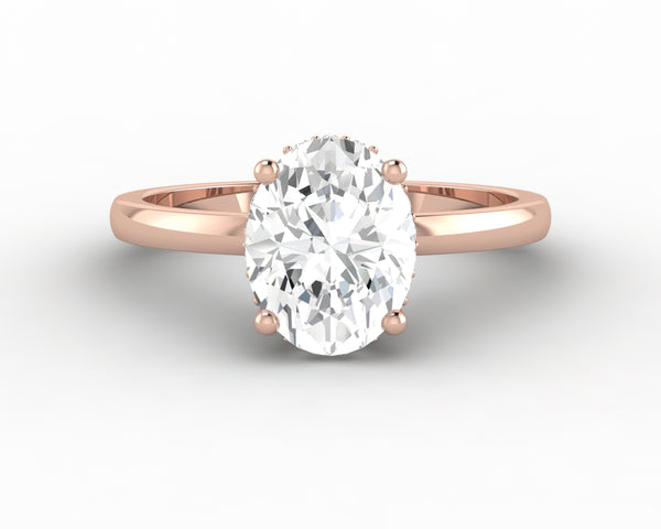 Luce 1.5 Ct Oval Cut Engagement Ring