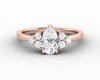 Astrid 0.75 Ct Pear Cut Engagement Ring