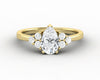 Astrid 0.75 Ct Pear Cut Engagement Ring