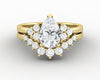 Astrid 1.2 Ct Pear Cut Bridal Set