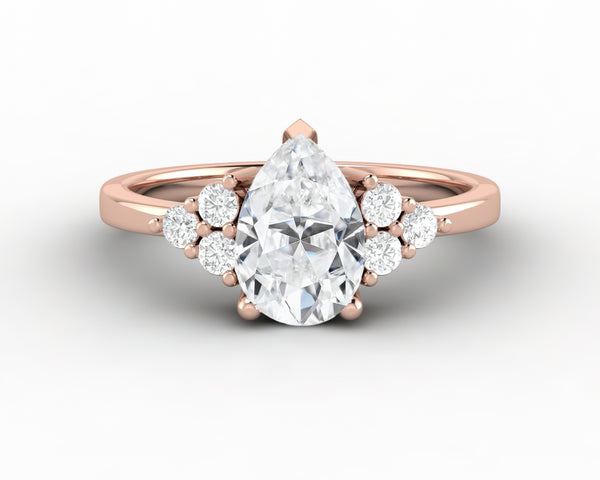 Astrid 1.20 Ct Pear Cut Engagement Ring