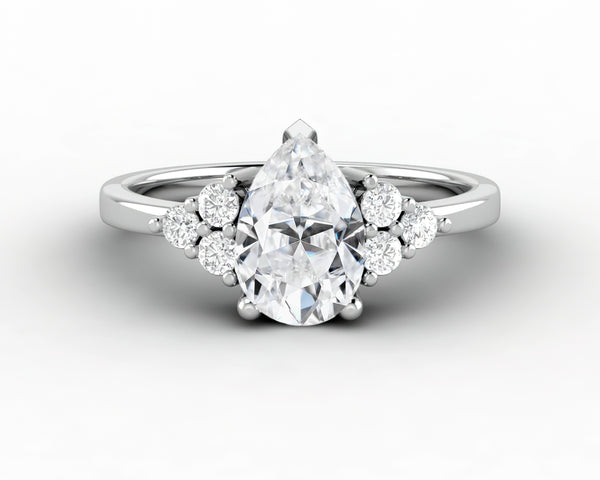 Astrid 1.20 Ct Pear Cut Engagement Ring