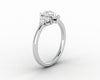 Astrid 0.75 Ct Pear Cut Engagement Ring