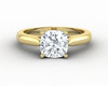 Caterina 1.5 Ct Solitaire Cushion Cut Engagement Ring