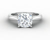 Caterina 2.25 Ct Solitaire Cushion Cut Engagement Ring