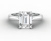 Caterina 2.5 Ct Solitaire Emerald Cut Engagement Ring