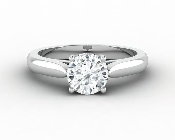 Caterina 1.0 Ct Solitaire Round Cut Engagement Ring