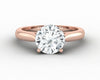 Caterina 1.8 Ct Solitaire Round Cut Moissanite Engagement Ring