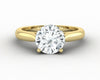 Caterina 1.8 Ct Solitaire Round Cut Moissanite Engagement Ring