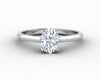 Nora 0.8 Ct Solitaire Oval Cut Engagement Ring