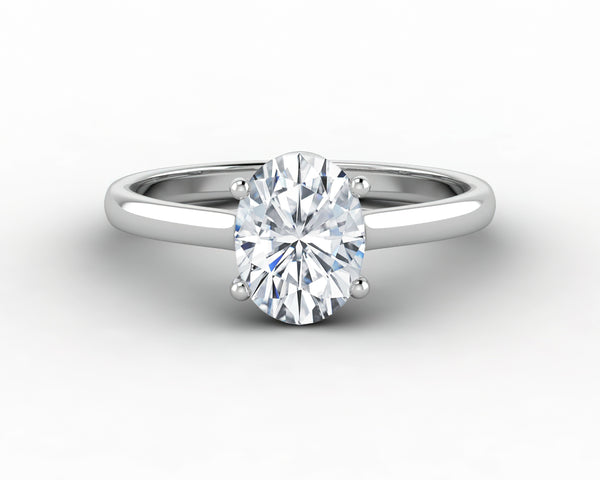 Nora 1.25 Ct Solitaire Oval Cut Engagement Ring