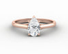 Nora 0.75 Ct Solitaire Pear Cut Engagement Ring