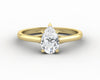 Nora 0.75 Ct Solitaire Pear Cut Engagement Ring