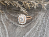 Allegra 1.00 Ct Cushion Cut Halo Engagement Ring